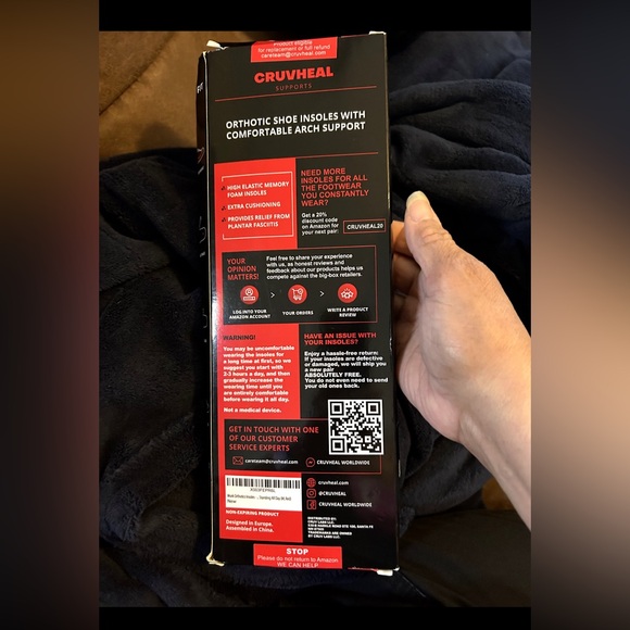 Men👨🏻 7.5-9 Women👱🏽‍♀️ 8.5-10 Med Anti-Fatigue Shoe👟Insoles Arch Support - Picture 3 of 8